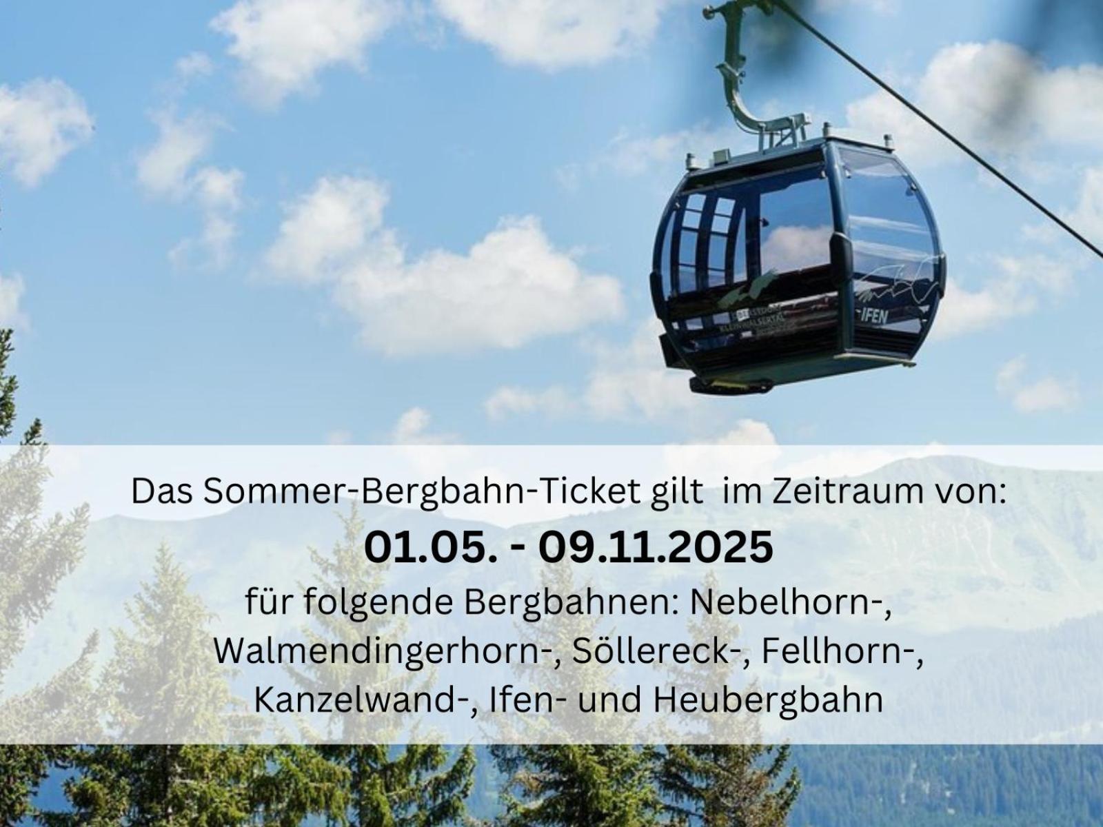 Bergfex Gaisalphorn Mit Sommer-Bergbahnticket Oberstdorf Buitenkant foto